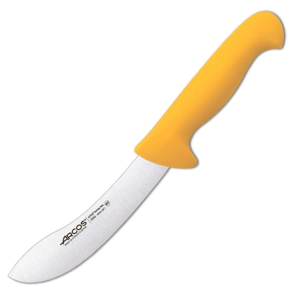 Ніж для зняття шкури 160 мм "2900" жовтий Arcos - 295300