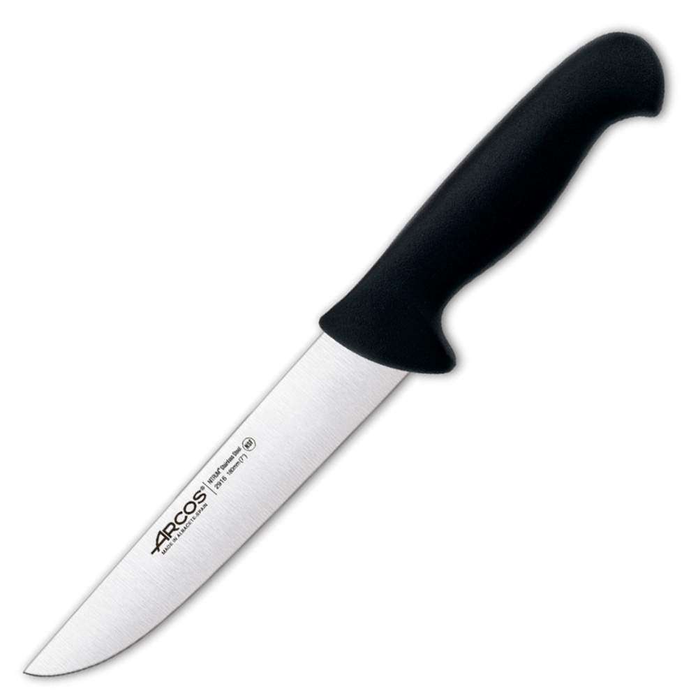 Нож для разделки мяса 180 мм "2900" чёрный Arcos  291625