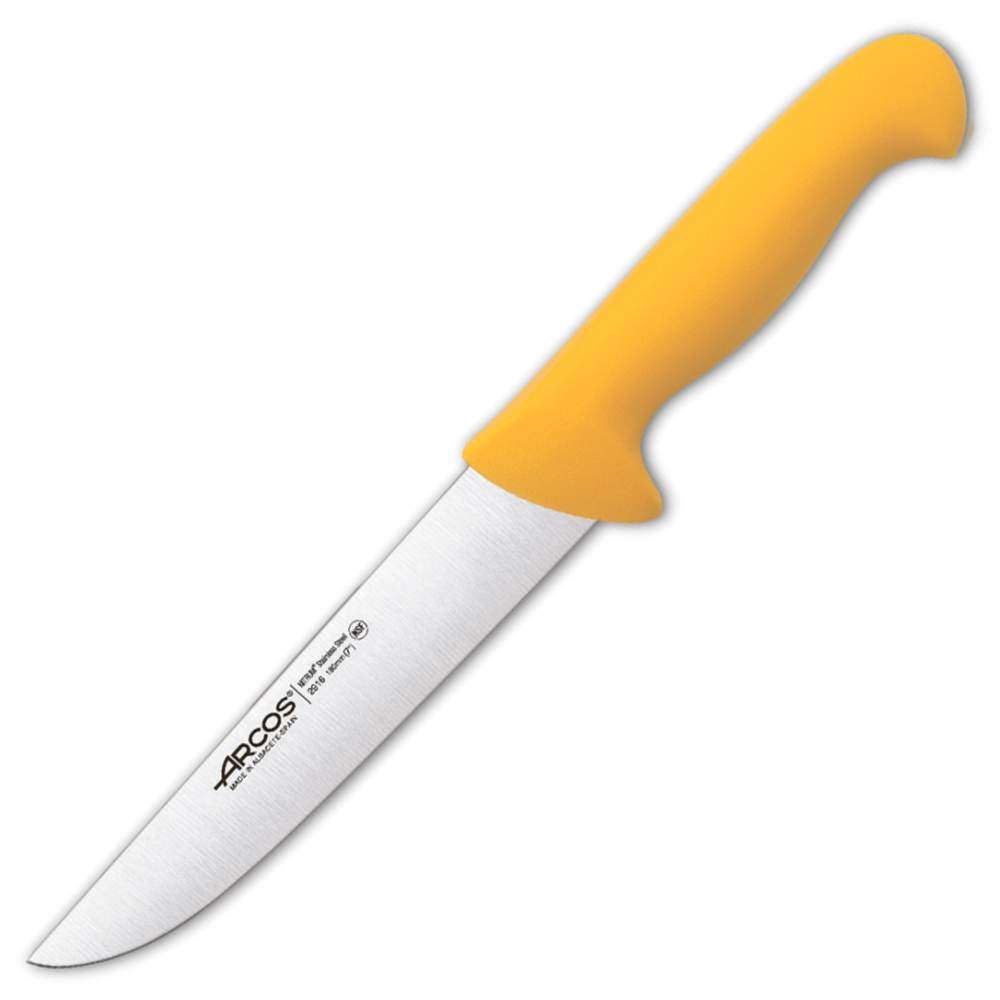 Нож для разделки мяса 180 мм "2900" желтый Arcos  291600