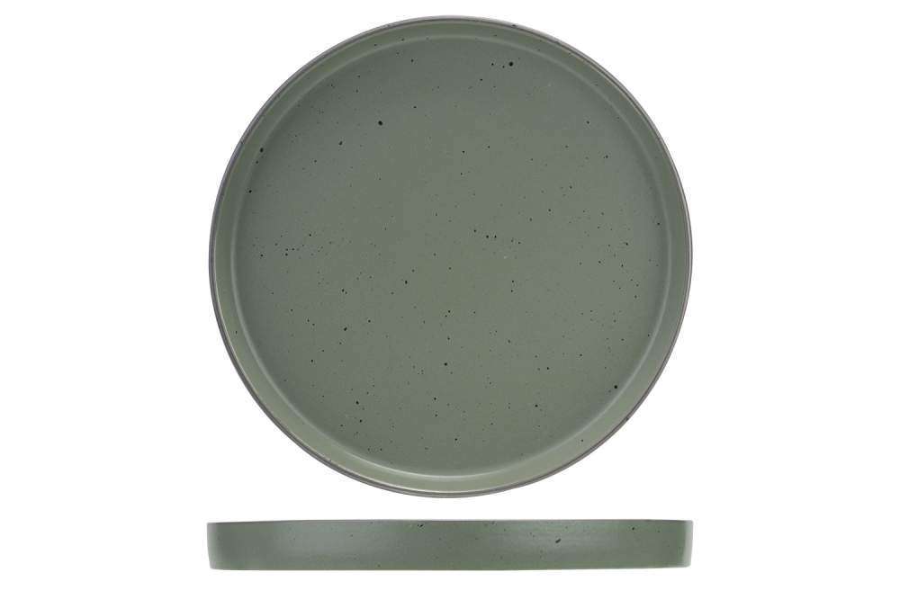 Тарілка Cosy&Trendy Copenhague Mist Green 25 см - 8821025