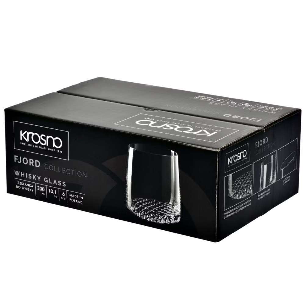 Стакан для виски Krosno Fjord 300 мл 5900345877013 - Фото 2