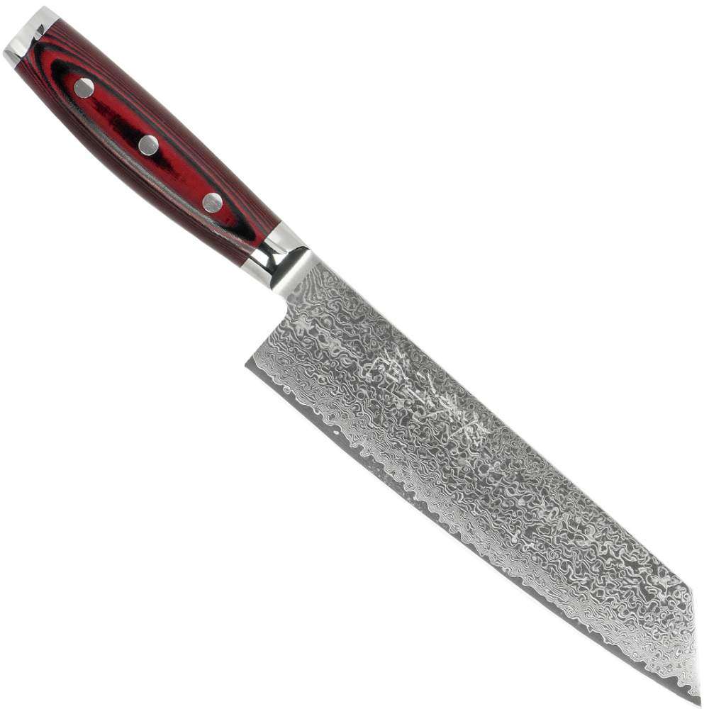 Нож Киритсуке 200 мм дамасская сталь, серия SUPER GOU Yaxell 37134