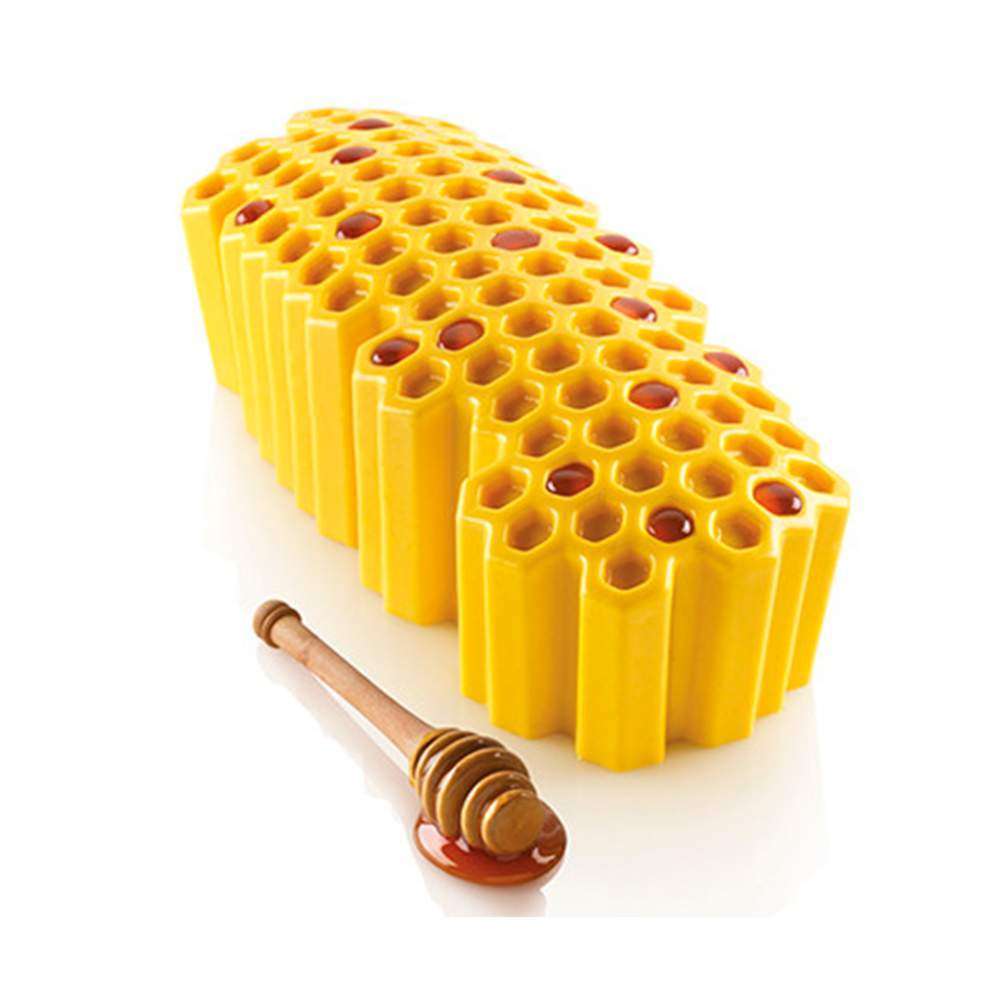 Силиконовая форма для торта BEЕHIVE Silikomart BEEHIVE 1100 - Фото 1