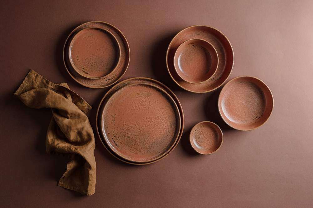 Тарелка овальная ID Fine Fall Terra 32 см stolt 20651-163032 - Фото 4