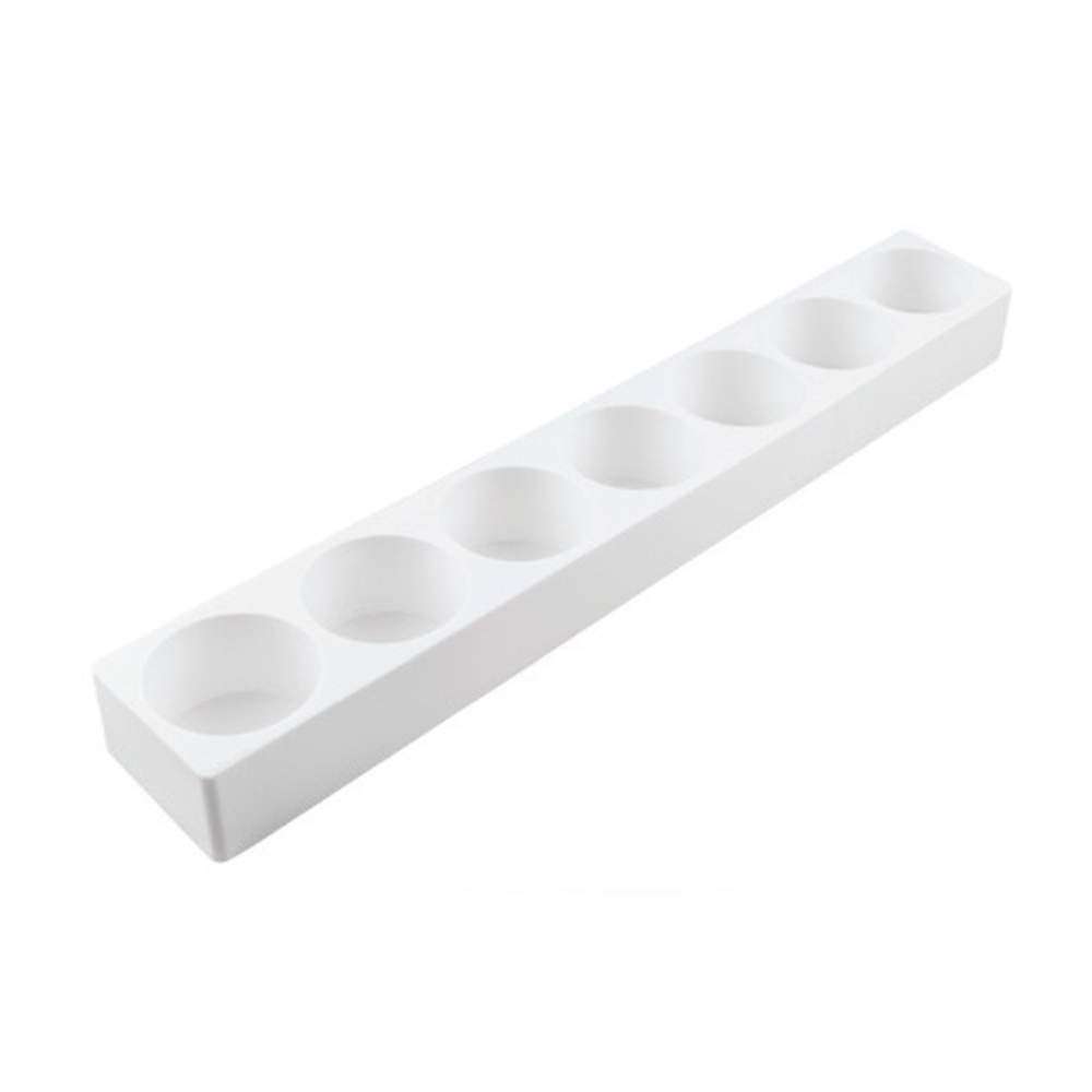 Силиконовая форма для десертов MULTIFLEX 40 мл х 7 шт Silikomart MULTIFLEX 40 - Фото 1