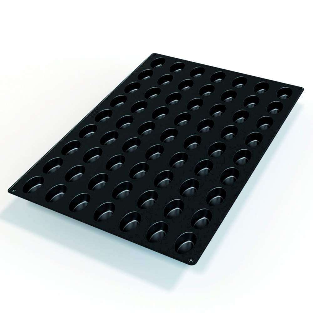 Силиконовая форма для десертов МИНИ ОВАЛ Silikomart SQ056/YL - Фото 2