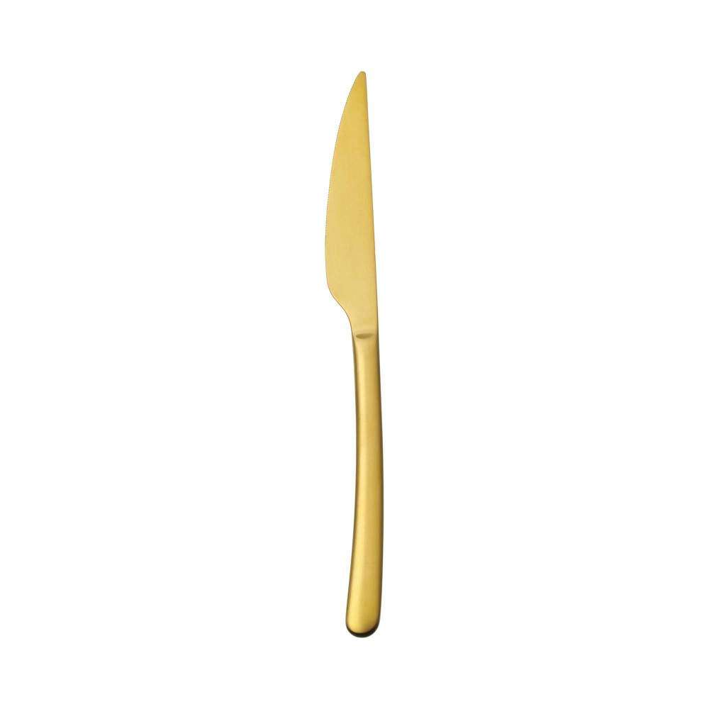 Столовый нож Fine Dine Amarone Gold 23.7 см 764312 - Фото 1