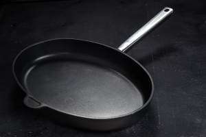 Сковорідка для риби (індукція) АМТ 35Х24 см - I-3524-E-Z4