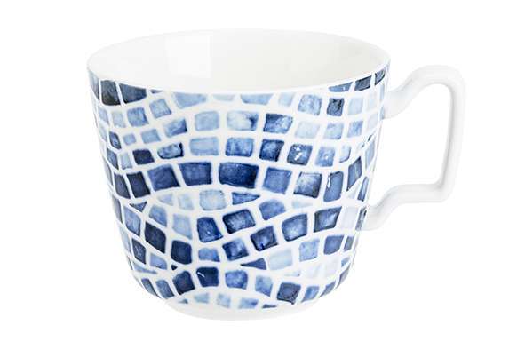 Чашка Cosy&Trendy Mosaic Blue 390 мл 2294011 - Фото 1