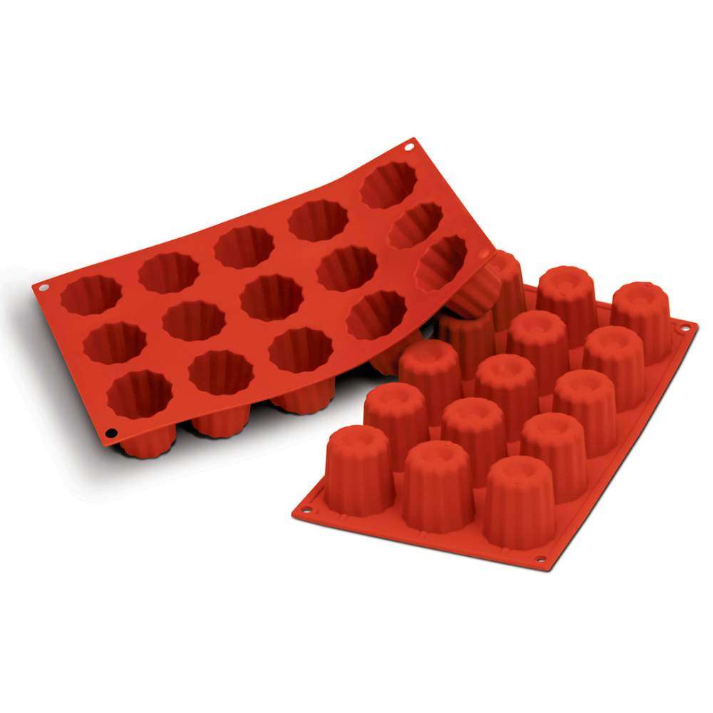 Силиконовая форма для десертов MIDI CANNELE Silikomart SF059/C