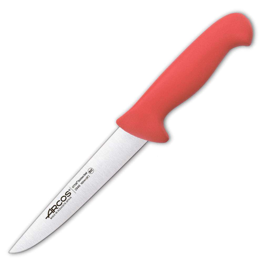 Нож для разделки мяса 160 мм "2900" красный Arcos  294622