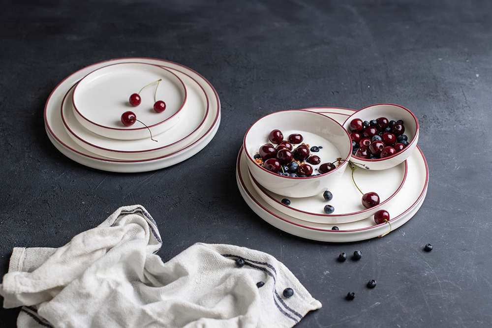 Салатник ID Fine Modest Maroon 1170 мл 21 см stolt 13001-162021 - Фото 5