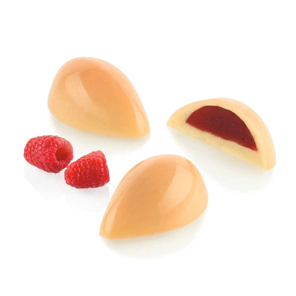 Формы для конфет Кнеля 8 мл Silikomart CH038 - KIT QUENELLE 01 - Фото 1
