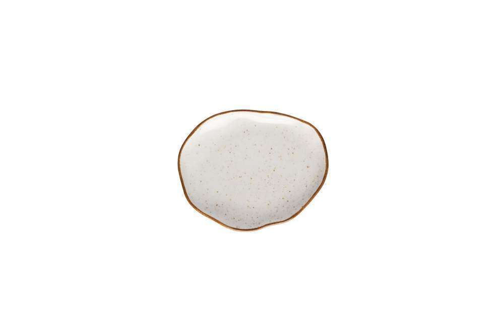 Блюдце Lubiana Stone age decor 12,5 см бежевое 4613-6833 - Фото 1
