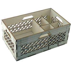 Органайзер барный 25x15x10 см, деревянный The Bars G001R