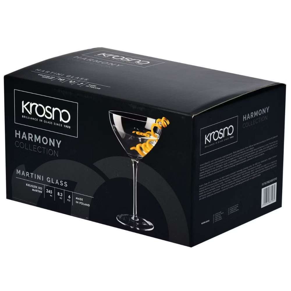 Бокал для мартини Krosno Harmony 245 мл 5900345831985 - Фото 2