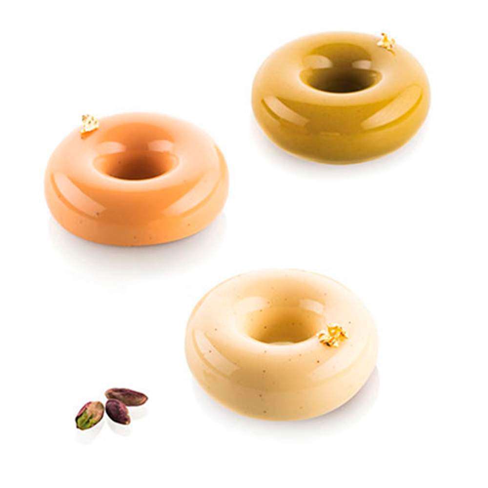 Силіконова форма для десертів DONUTS GOURMAND Silikomart - DONUTS GOURMAND 80 - Фото 1