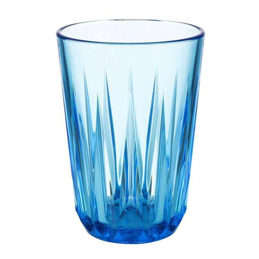 Склянка акрилова APS Crystal d8.5Xh14 см 400 мл синій - 10517