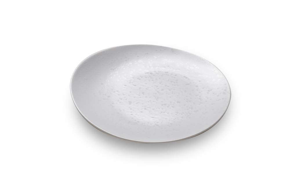 Тарелка мелкая Ariane Oxide elevated 21 см pearl white  AVCARNA70111021  - Фото 2