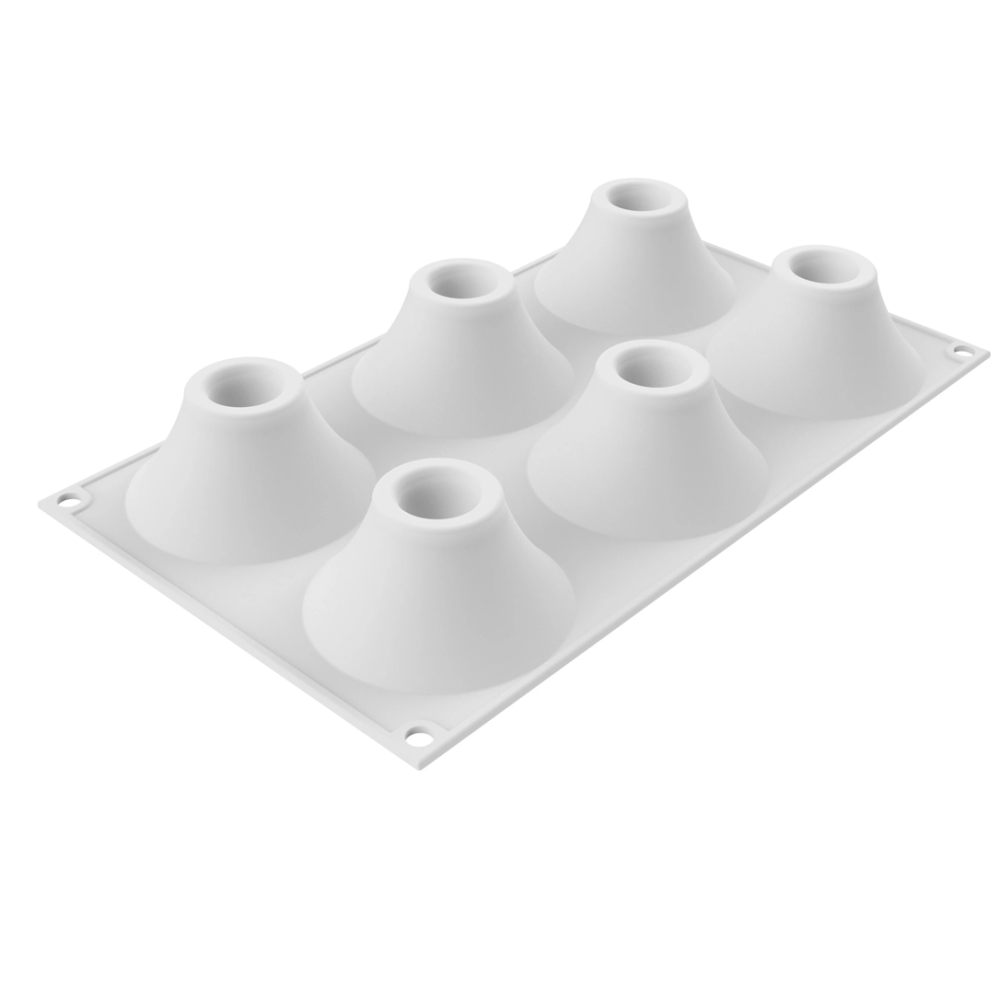 Силиконовая форма для десертов VESUVIO 85 мл Silikomart VESUVIO 85 - Фото 2