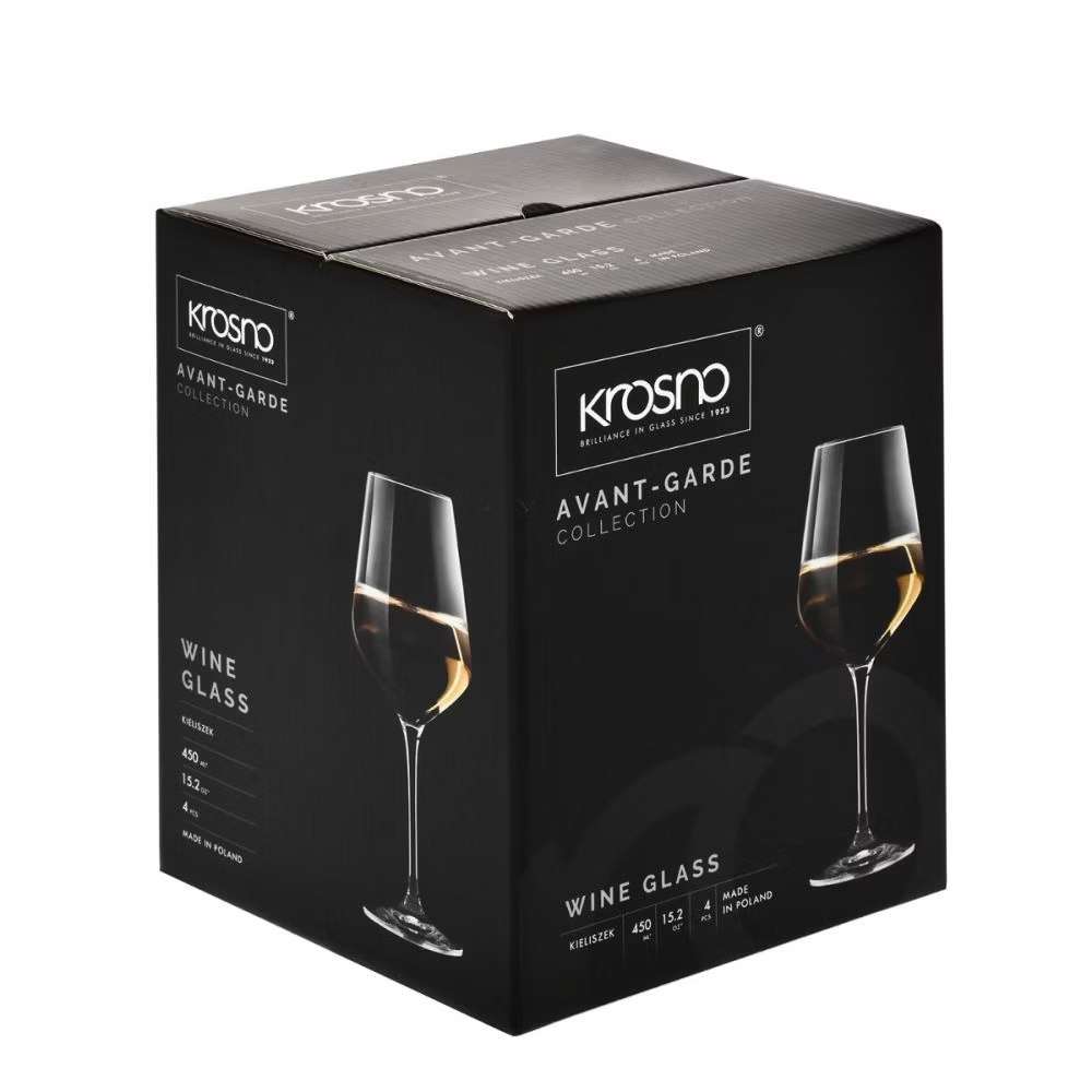 Бокал для белого вина Krosno Avant garde 390 / 450 мл 5900345909738 - Фото 2