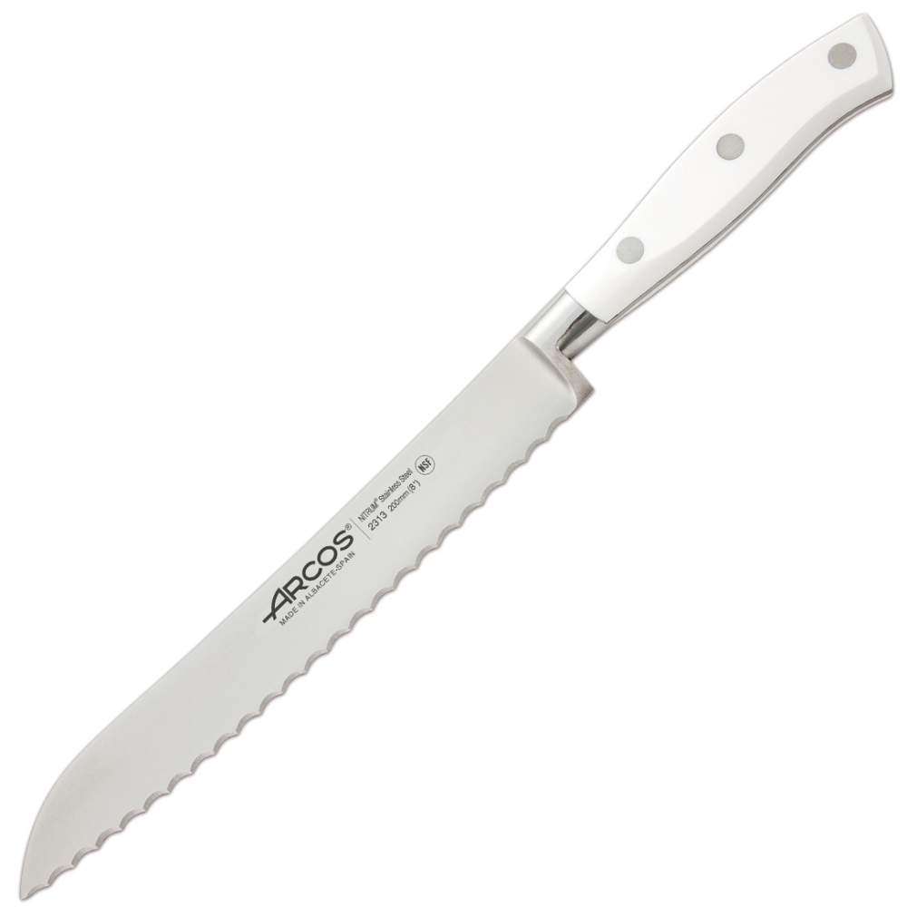 Нож для хлеба 200 мм Riviera White Arcos  231324