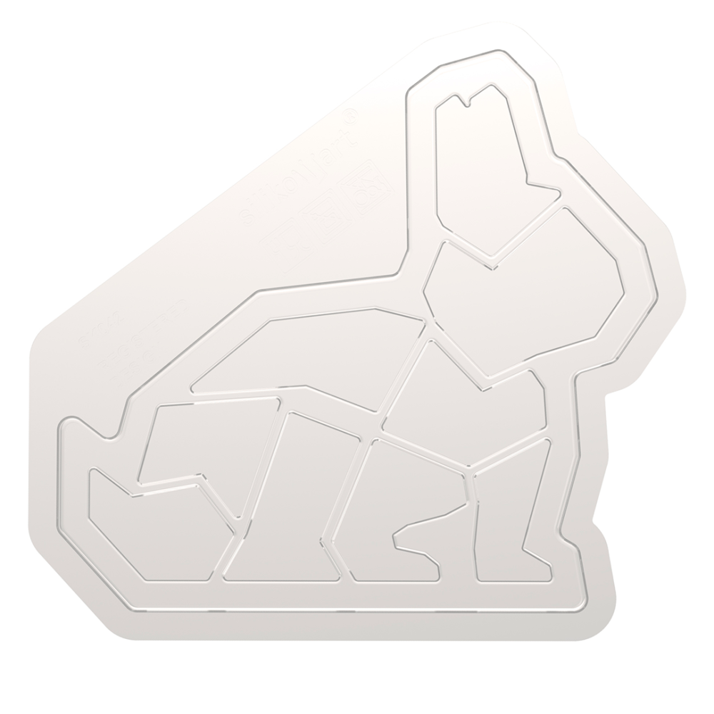 Силиконовая форма для десертов BUNNY 520 мл Silikomart BUNNY 520 - Фото 3