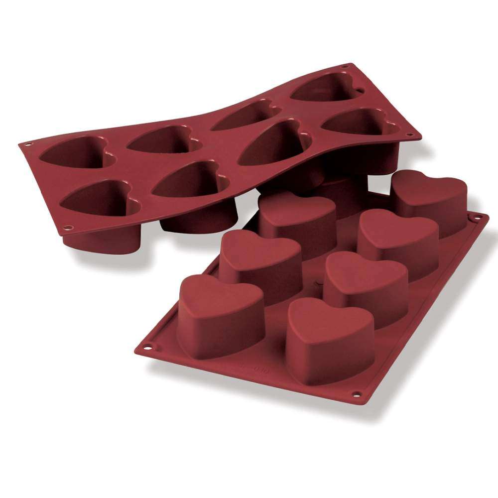 Силиконовая форма для десертов COEUR Silikomart SF040/C