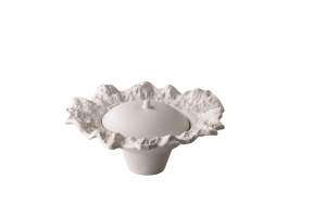 Салатник с крышкой Studio Raw Everest d22 (12)Xh10,5 см 300 мл white RD19238
